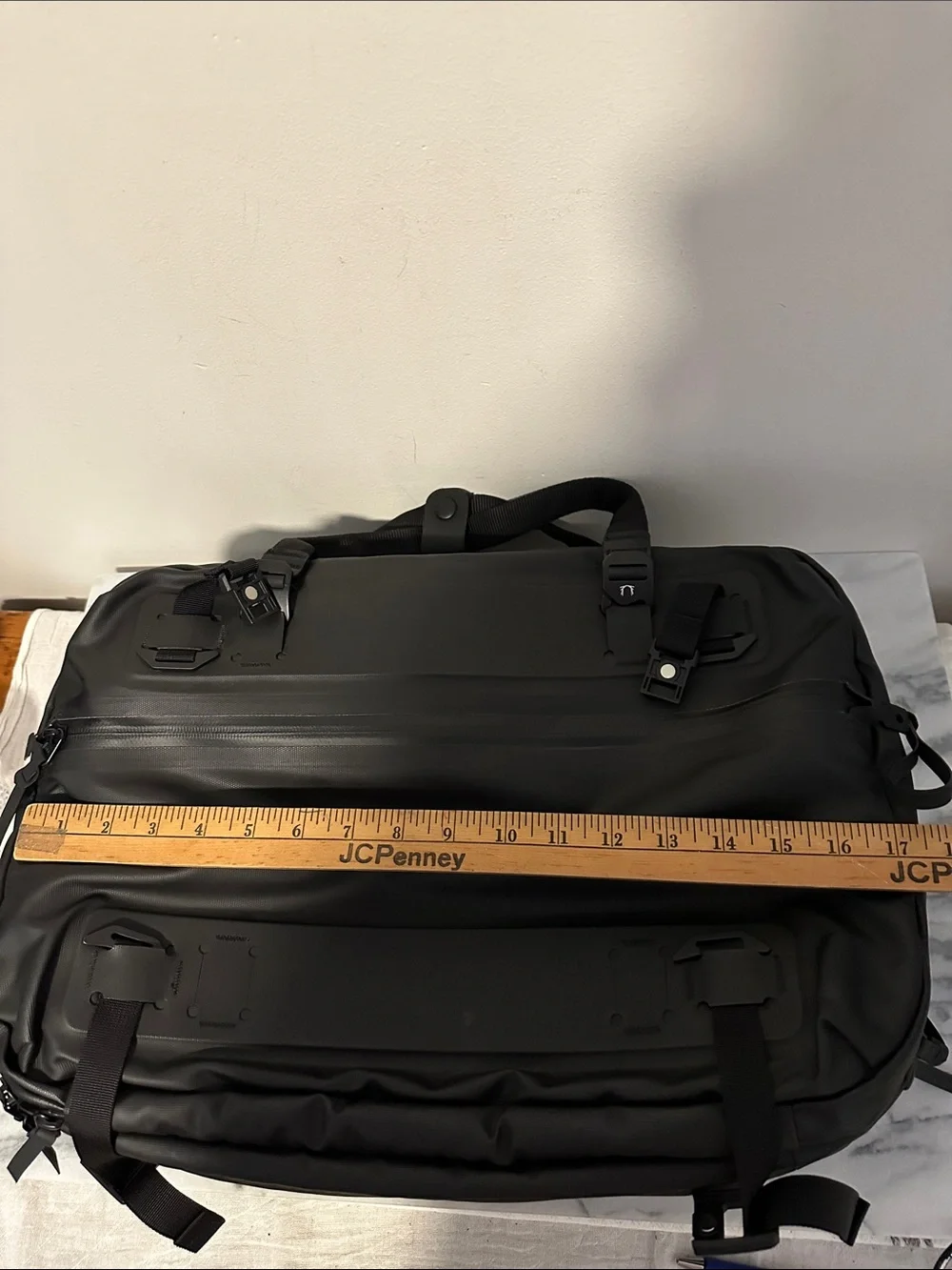 Black Ember Forge 30 Expandable 3-Way Commuter Backpack - Jet Black